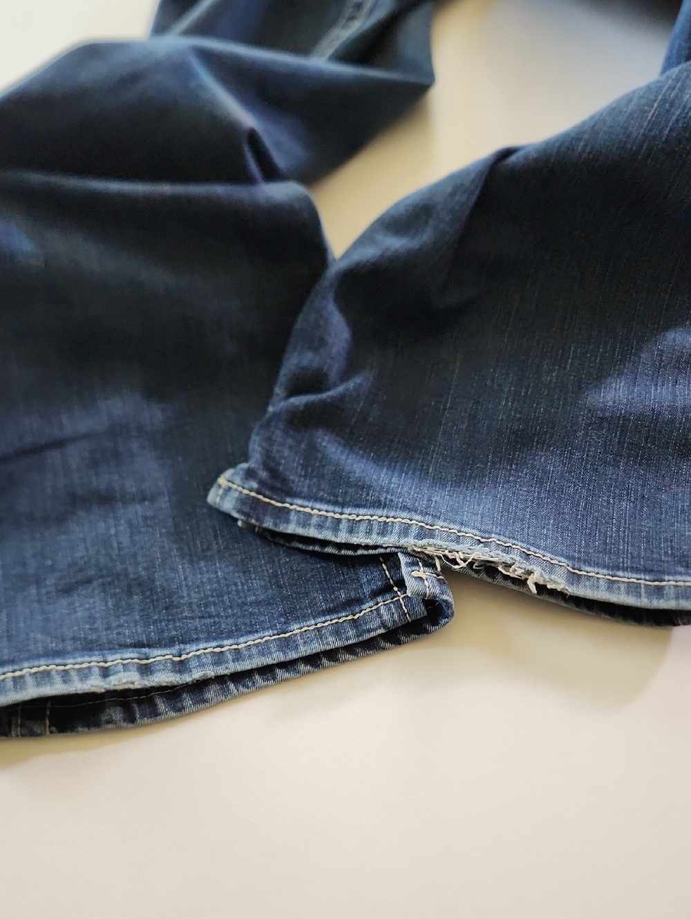 Ariat Eclipse Riding Work Mid Rise Bootcut Ranch Jean 33R Hem Slits - Picture 14 of 15